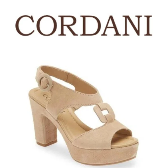 New!! Cordani Trinity Corda Suede EU 39 (US Women's 8-8.5) - Picture 1 of 2
